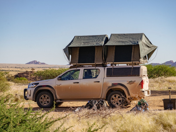 Crossroads Car Hire Two Rooftop Tents